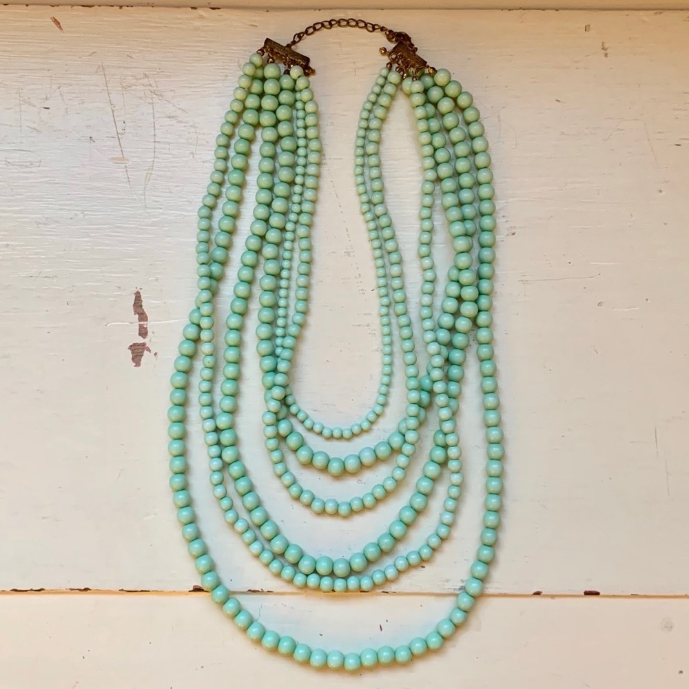Baublebar Bold Beaded Strands Statement Necklace - image 3
